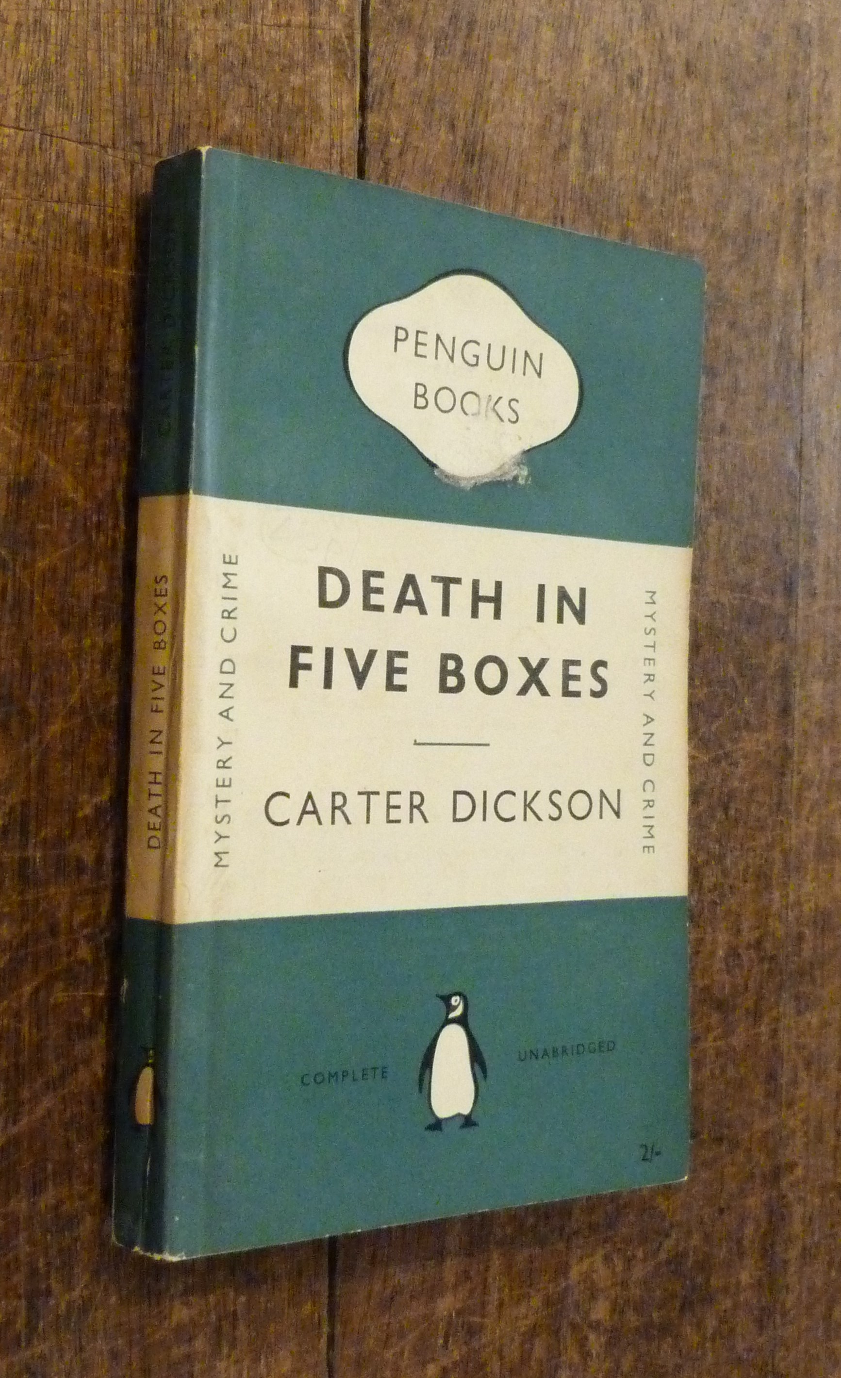 Image for Death in Five Boxes
